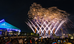 八景島　クリスマスイブ花火シンフォニア