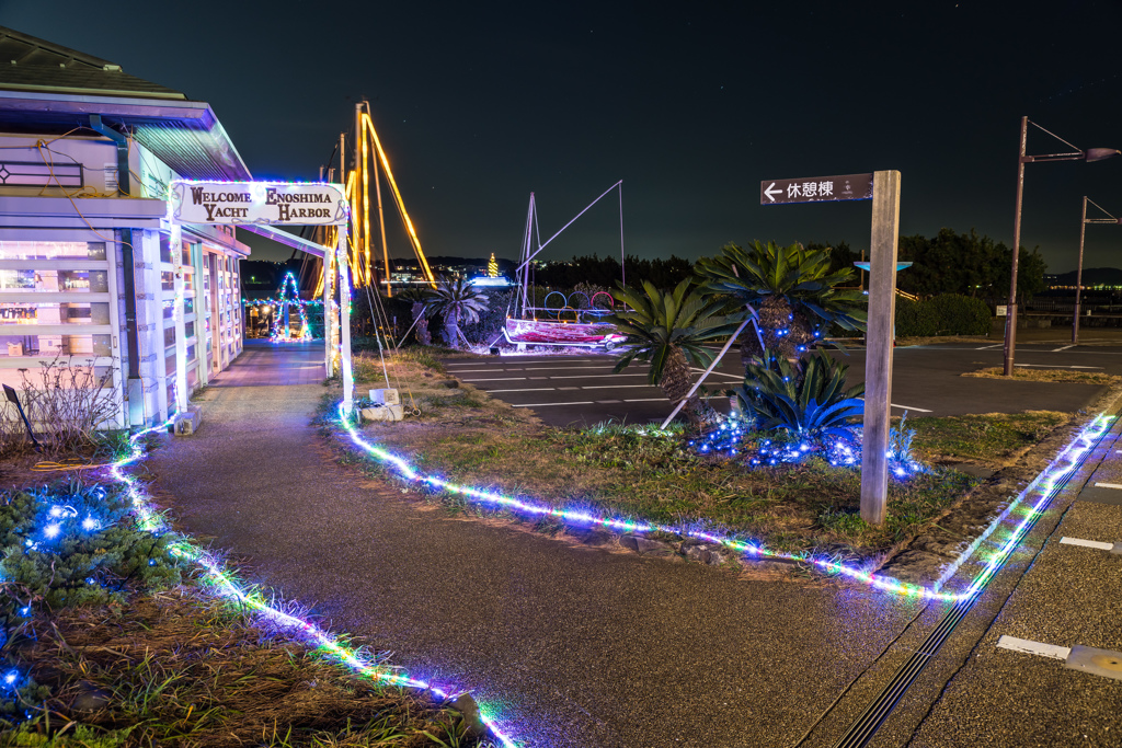 江ノ島ヨットハーバーイルミネーション