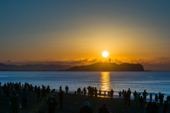 辻堂からの初日の出