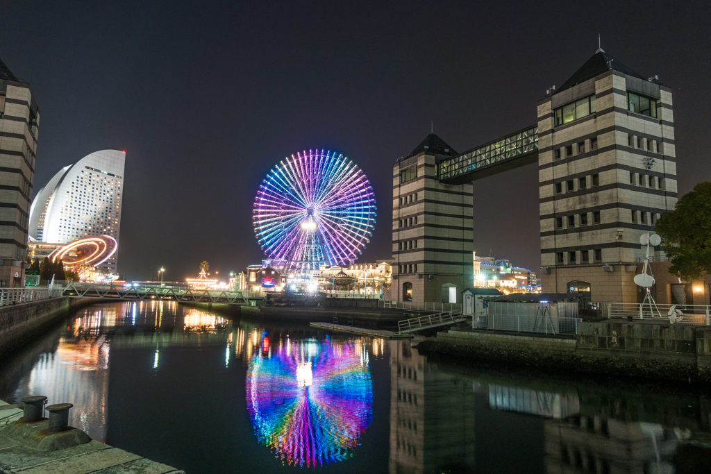 RX100M3で撮る横浜夜景