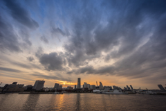 大桟橋埠頭からのみなとみらい