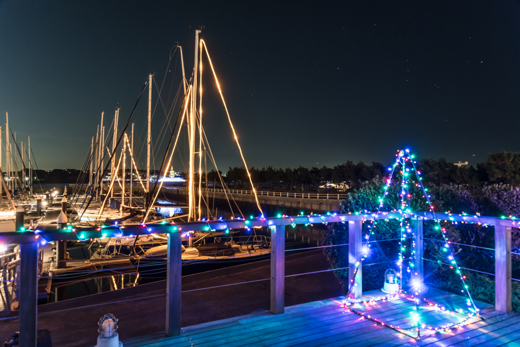 江ノ島ヨットハーバーイルミネーション