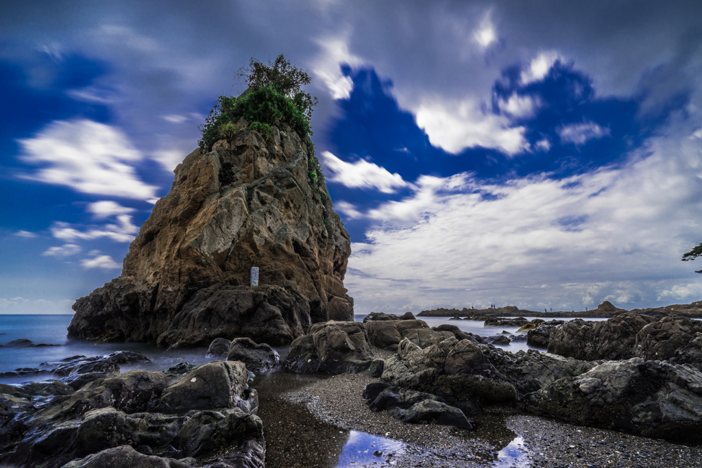 ND1000で撮る立石