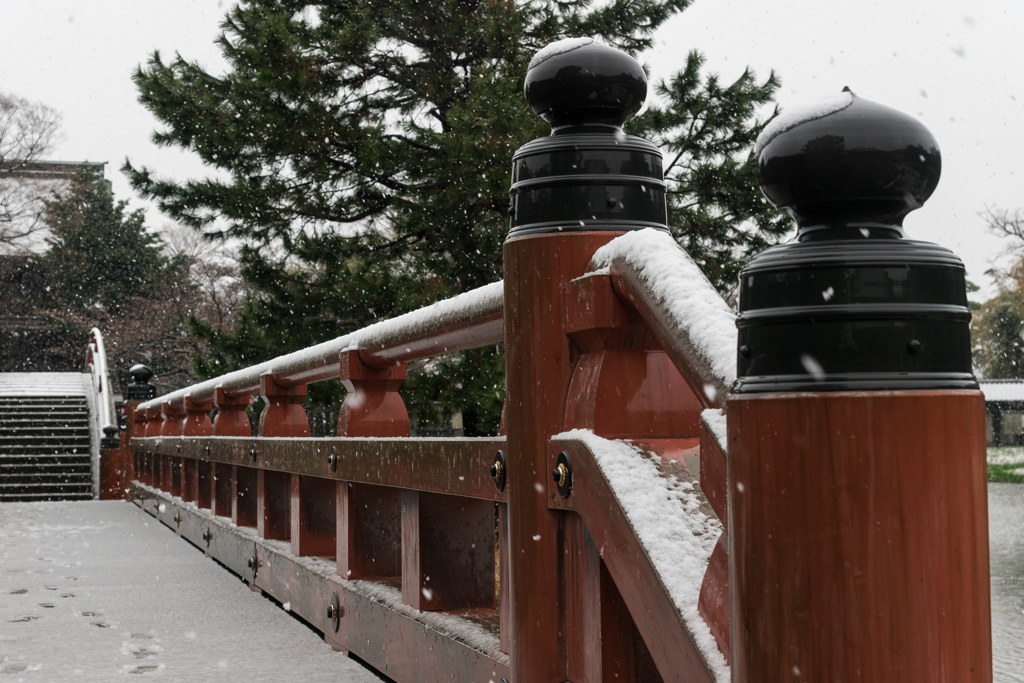 雪の日の称名寺