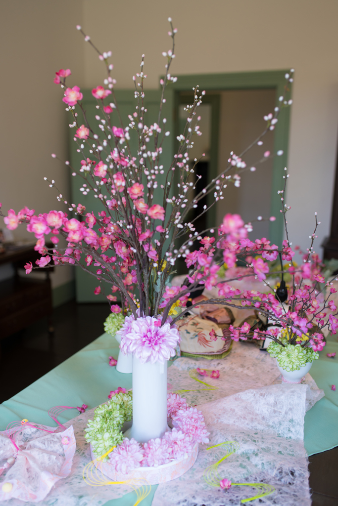 ブラフ18番館　桃の節句　　　"華"！"花"！装飾