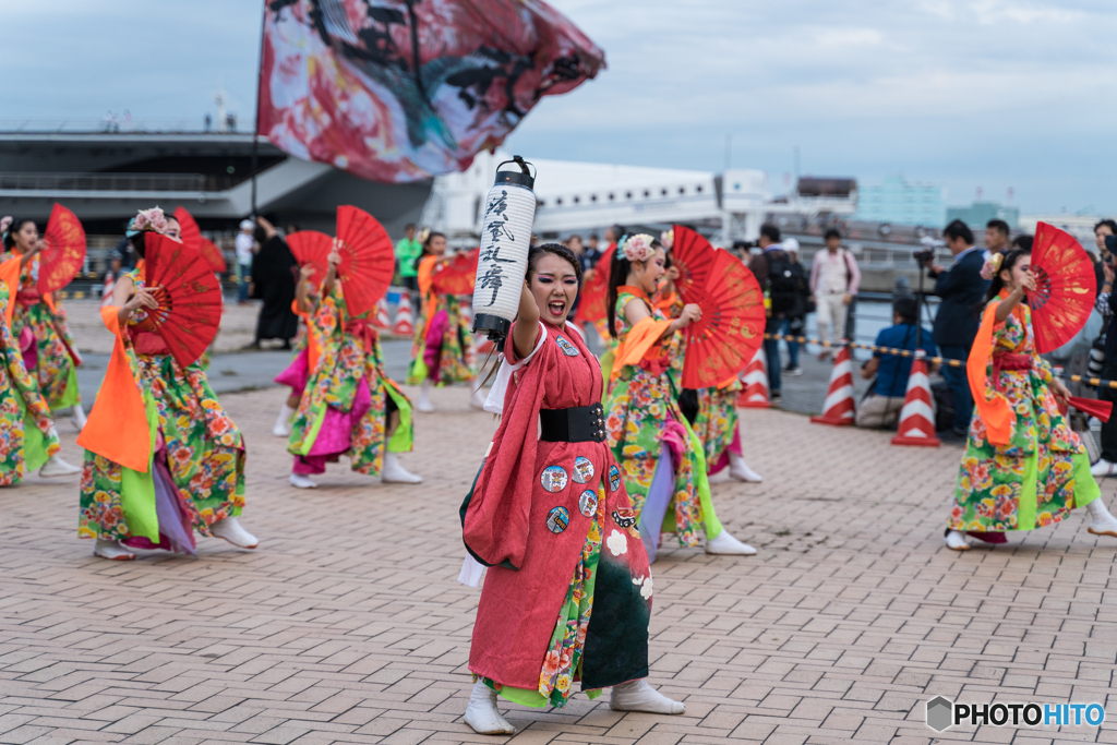 第4回　横浜よさこい祭り　赤レンガ倉庫編