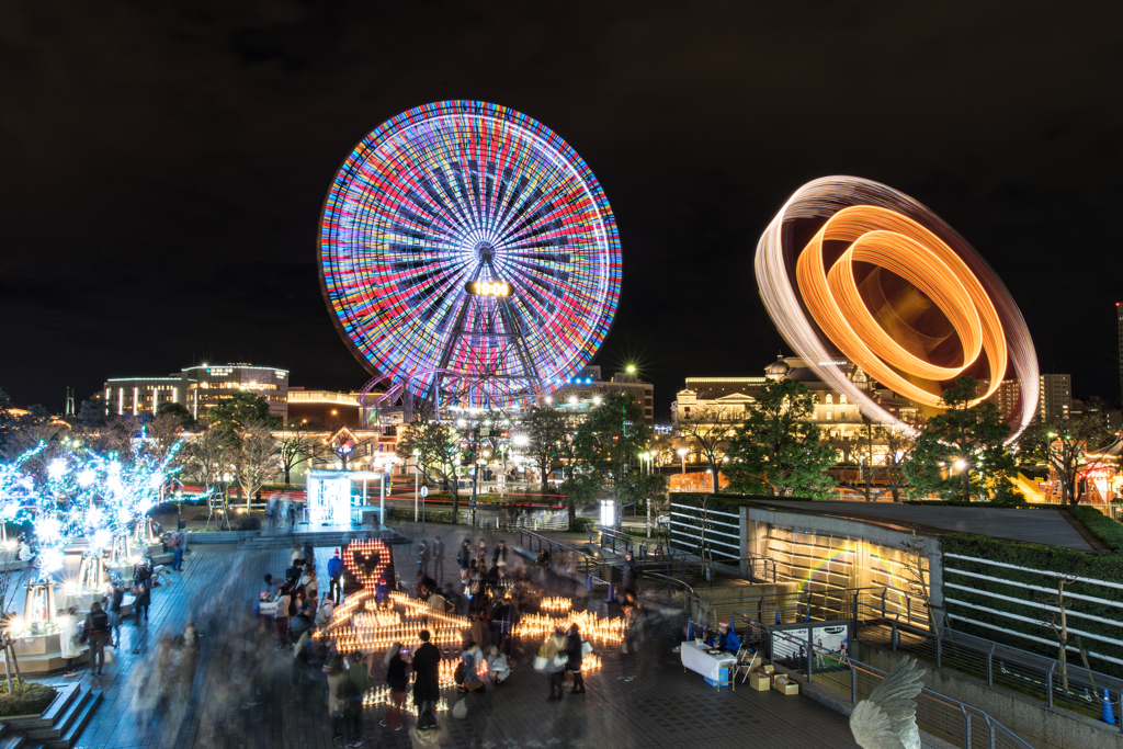 みなとみらいイルミネーション