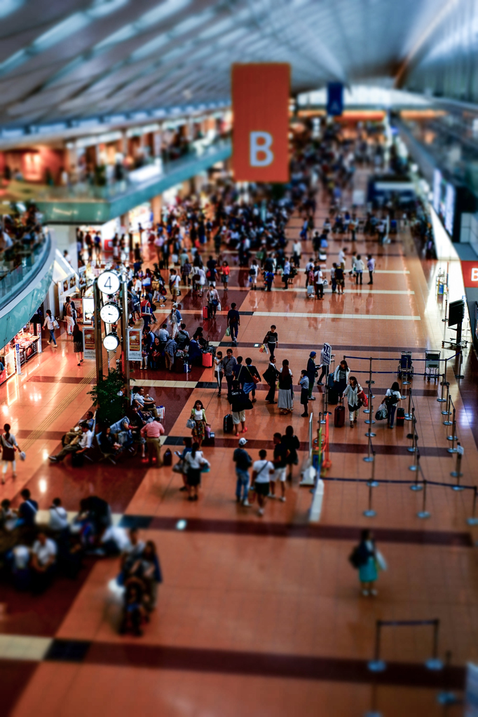 羽田空港　ミニチュア
