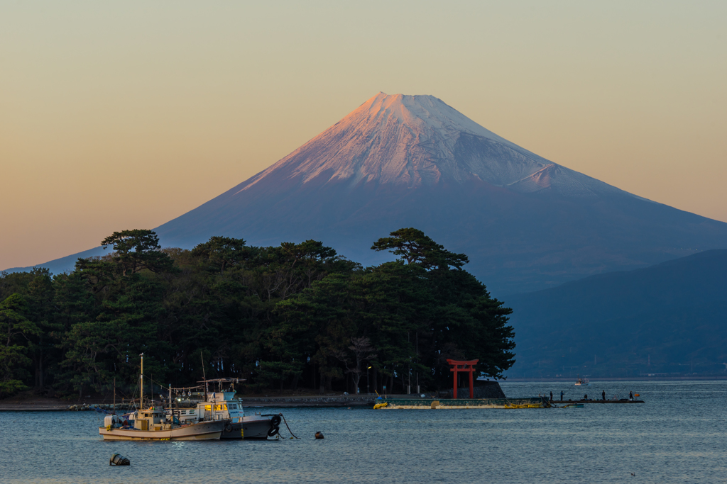 戸田村　富士山