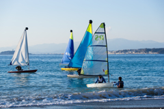 森戸海岸・ヨット