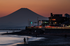 稲村ヶ崎　夕景