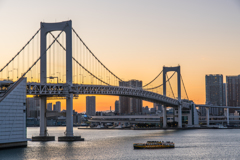 レインボーブリッジ夕景