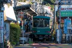 江ノ電　腰越駅