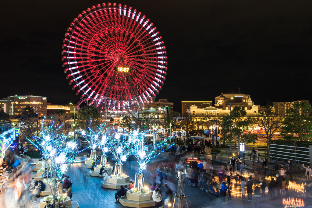 みなとみらいイルミネーション