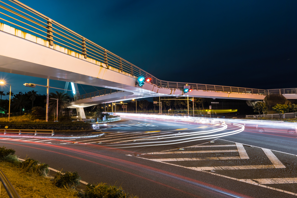 国道134号線　浜須賀歩道橋
