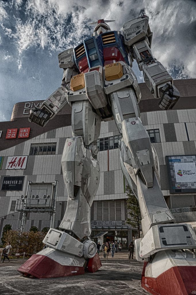 ガンダムをhdr現像してアニメにしてみる By Aあつし Id 写真共有サイト Photohito