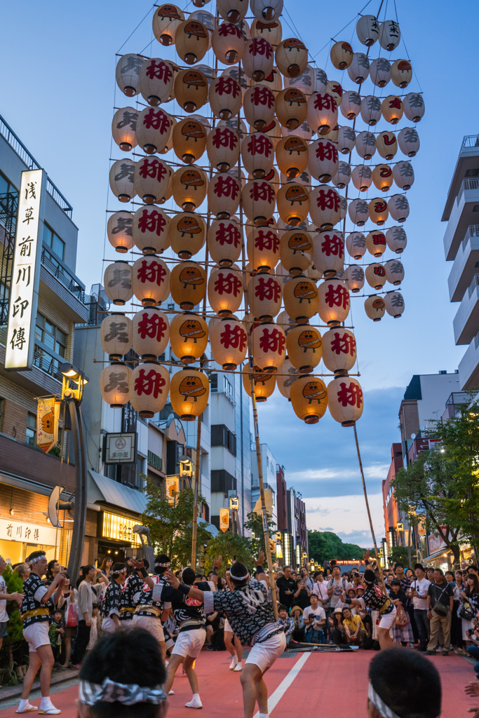 浅草竿燈まつり2017