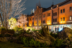 赤レンガ倉庫　中庭フラワーガーデン