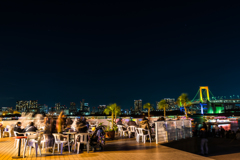 花火打ち上げ前