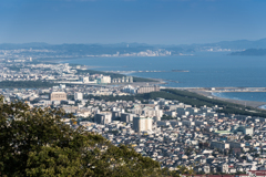 湘南平から茅ヶ崎方向