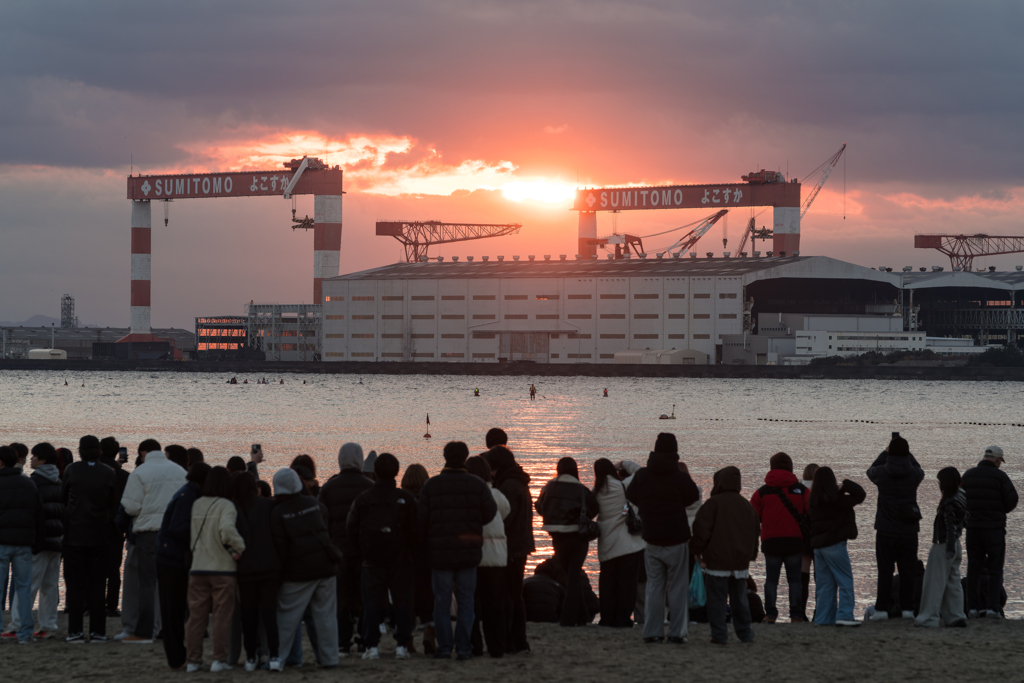 2026海の公園初日の出