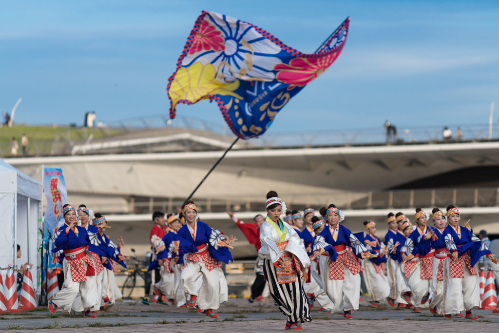 第4回　横浜よさこい祭り　赤レンガ倉庫編