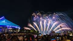 八景島　クリスマスイブ花火シンフォニア