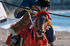 逗子海岸　流鏑馬