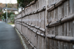 鎌倉　覚園寺へ行く道