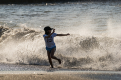 台風の置き土産