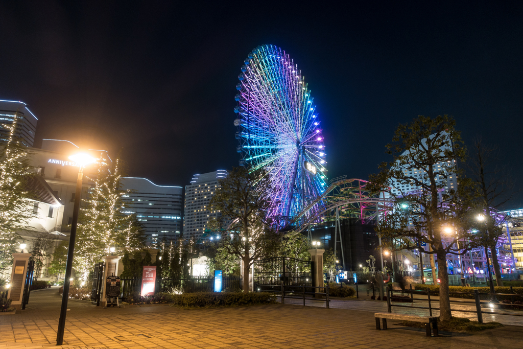 RX100M3で撮る横浜夜景