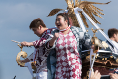 江ノ島・寒中神輿