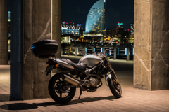 プロムナードのバイク