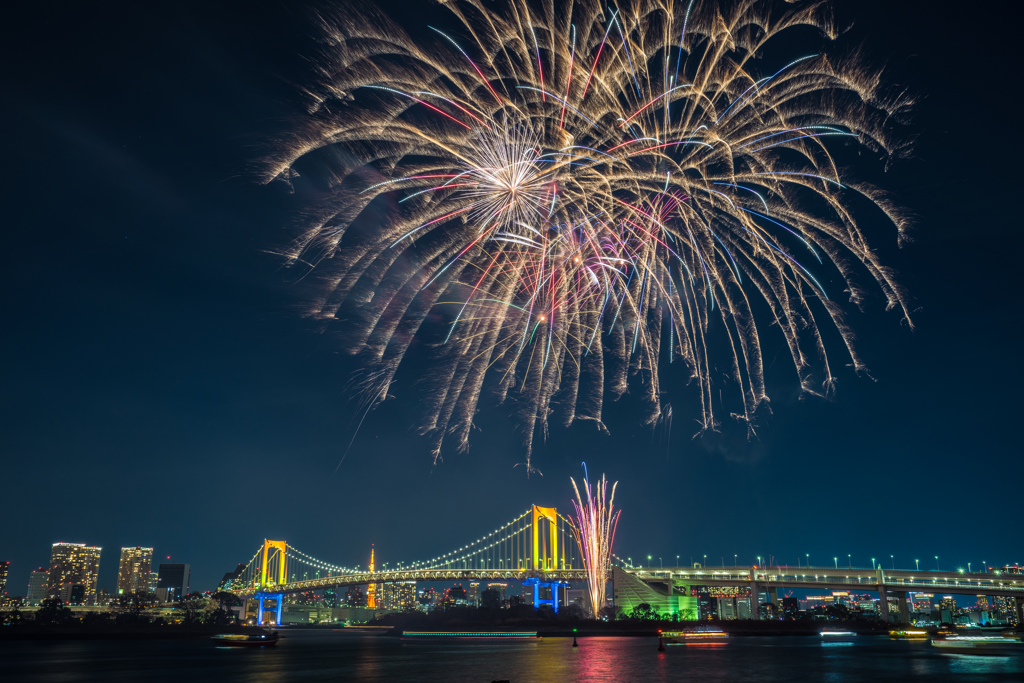 2017/12/30　お台場花火