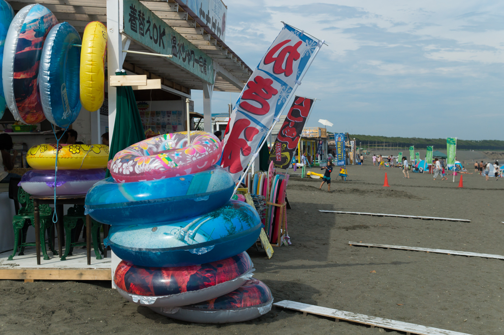 茅ヶ崎サザンビーチ　海の家スナップ