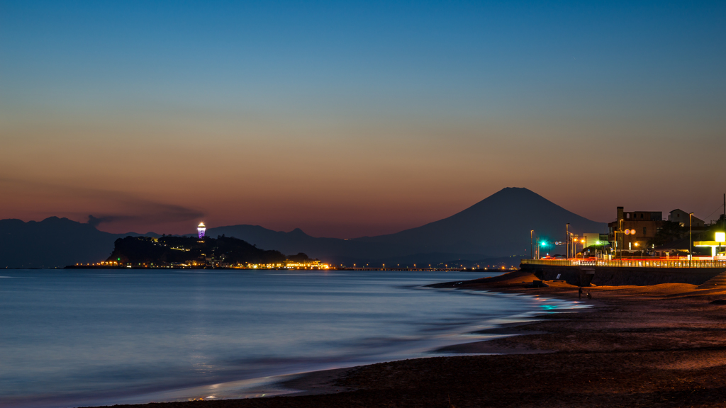 稲村ヶ崎　夕景