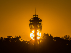 シーキャンドル　夕日