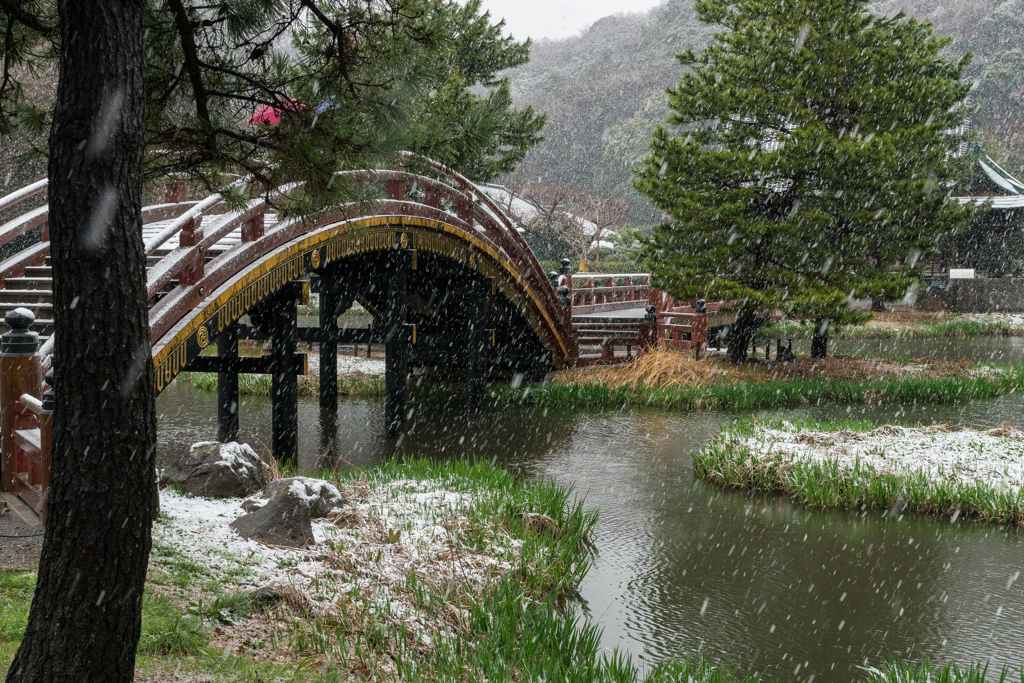 雪の日の称名寺