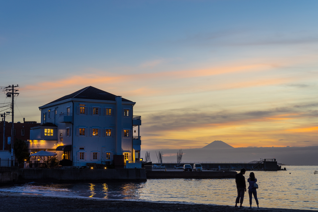 鐙摺　夕景