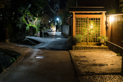 鎌倉　覚園寺の帰り道