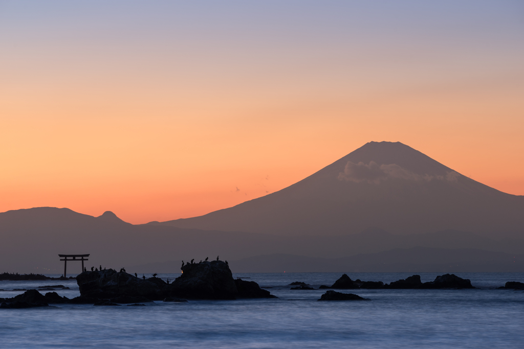 森戸・夕景