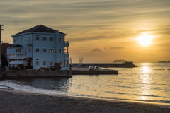 鐙摺　夕景