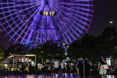 雨のみなとみらい