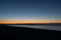 辻堂からの初日の出