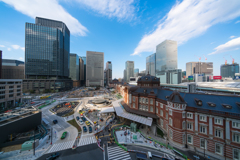 KITTEガーデンから東京駅