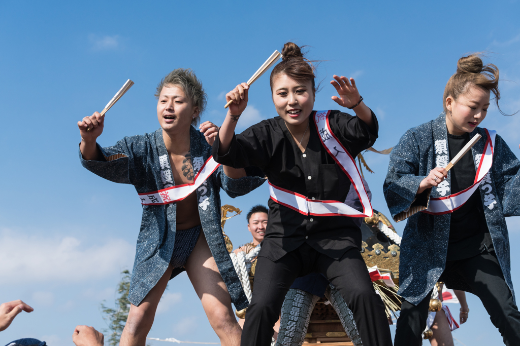 江ノ島・寒中神輿