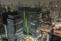 貿易センタービルからの夜景