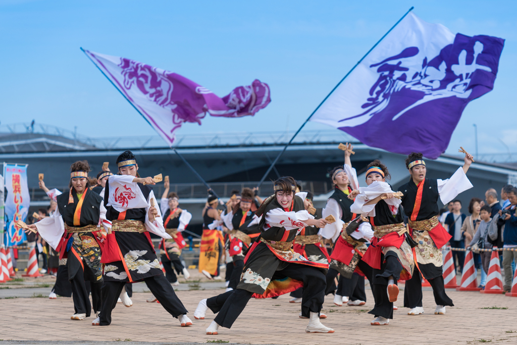 第4回　横浜よさこい祭り　赤レンガ倉庫編