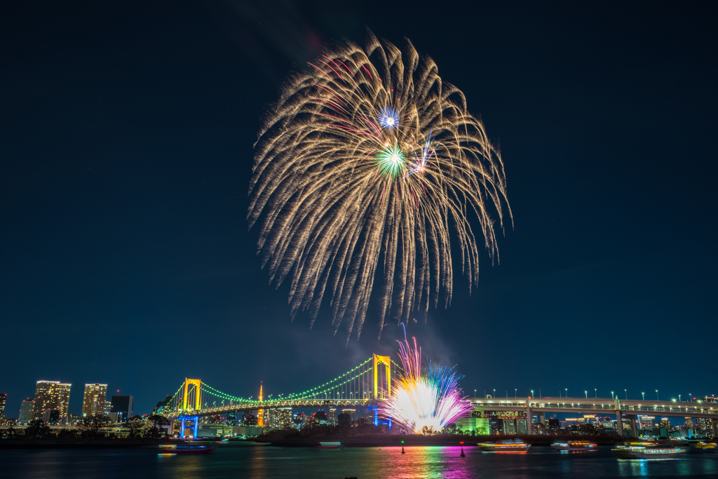 2017/12/30　お台場花火