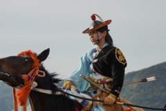 逗子海岸　流鏑馬